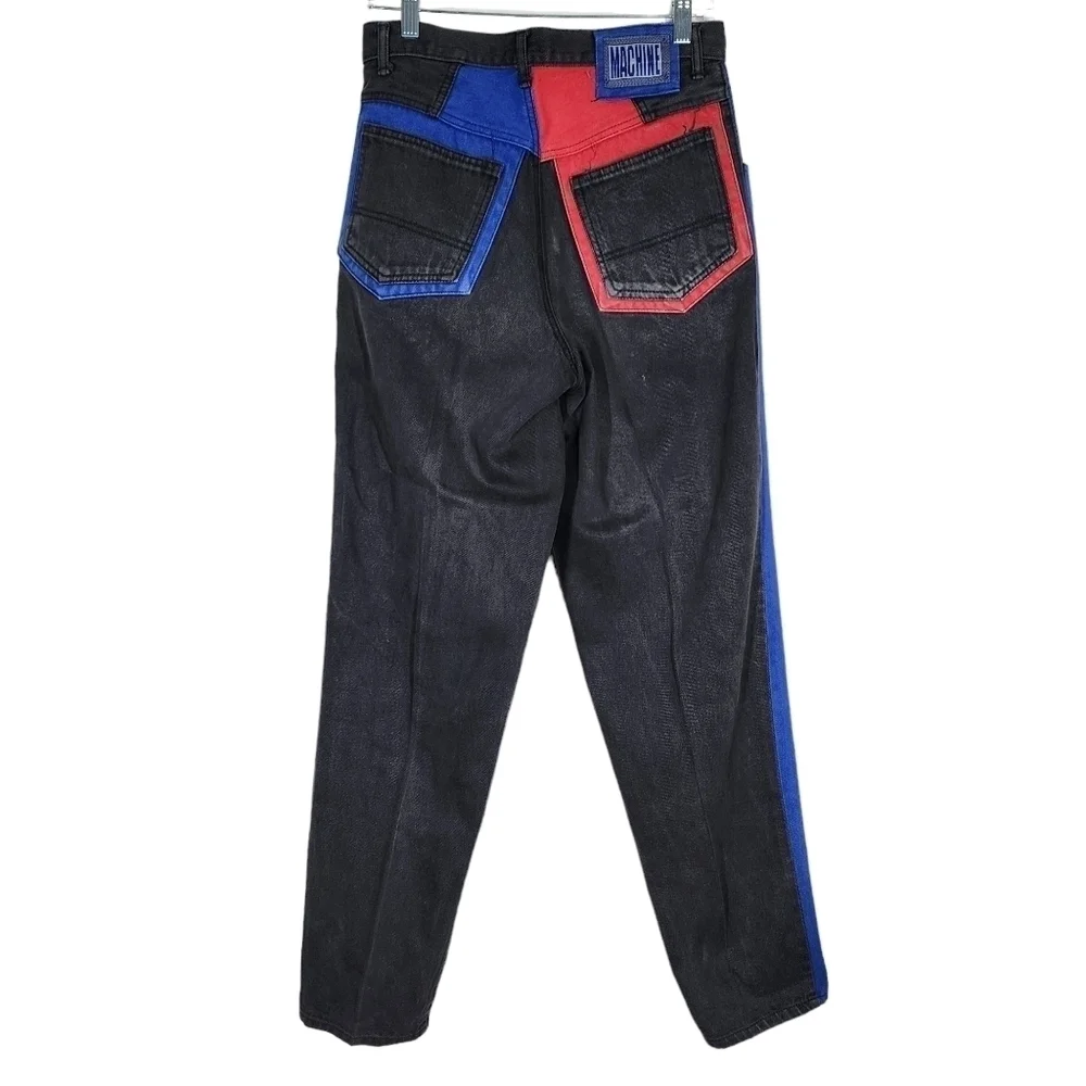 MACHINE DENIM JEANS AND MATCHING HOODED PULLOVER